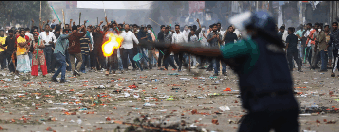 People of Bangladesh are angry