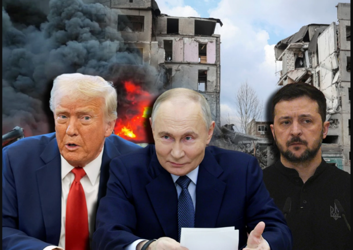 Donald Trump's statement on the Russia-Ukraine war.