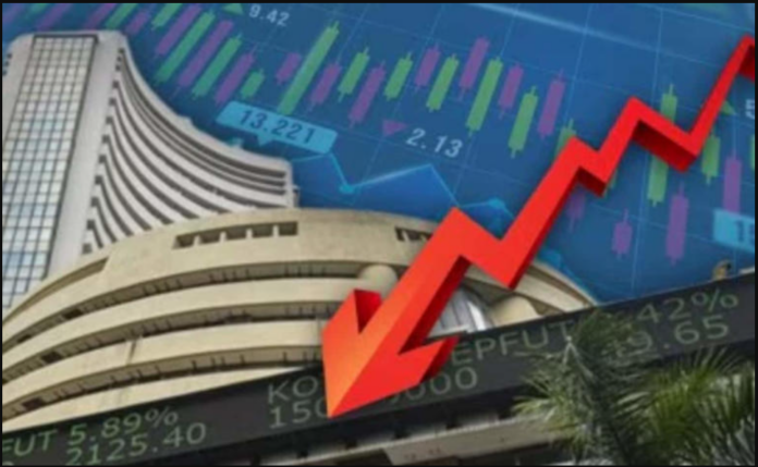 Sensex falls for the fourth consecutive day; Nifty also suffers.