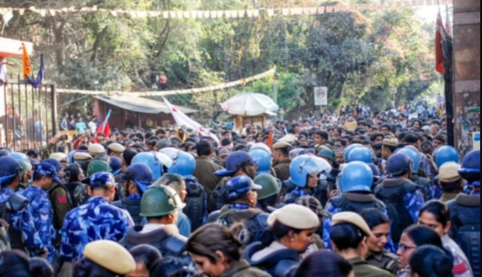 Court granted bail to 14 protesters